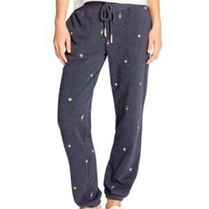 P.J. Salvage One Love Jogger Pants with Elastic Waistband Size Medium
